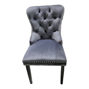 Scaun dining Aug 5, lemn, 57x46x98, gri
