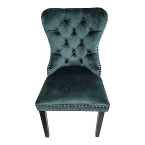 Scaun dining Aug 4, lemn, 57x46x98, verde