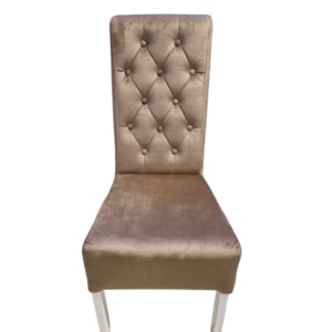 Scaun dining Glamy 8,47x43x100 cm , alb