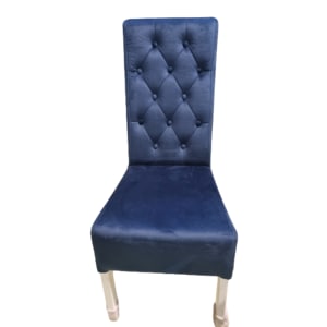 Scaun dining Glamy 6 ,47x43x100 cm , alb