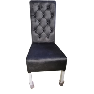 Scaun dining Glamy 7 ,47x43x100 cm , alb