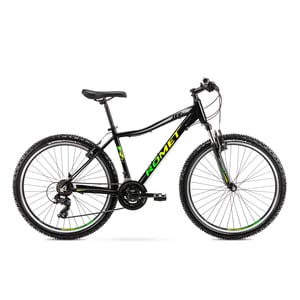 Bicicleta de munte pentru copii Romet Rambler R6.1 JR Negru/Verde 2022 Marime m/17