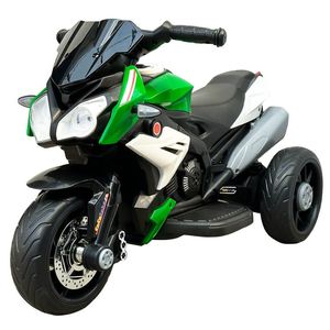 Motocicleta electrica copii QLS 801, COCO TOYS, verde, roti eca