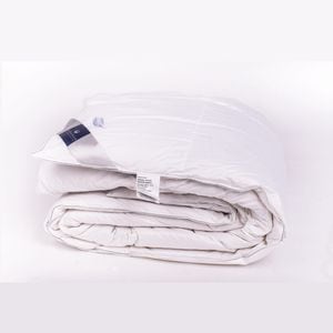 Pilota pentru iarna, 135x200 cm, pene si puf gasca, Virgin Satin Casettino, Billerbeck