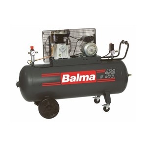 Compresor de aer NS19S-150 CM3 BALMA, debit aer aspirat 393 l/min, capacitate butelie 150 L, presiune 10bar, 230V