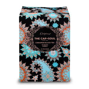Ceai negru THE CAP SOUL Cinnamon, 15 buc, 23g