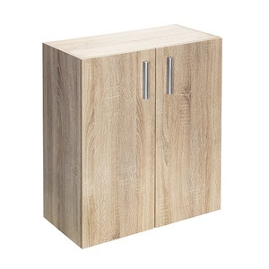 Dulap multifunctional cu usi Vela, 2 compartimente, Stejar