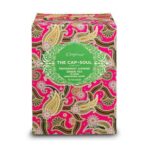 Ceai verde THE CAP SOUL Peppermint & Jasmine, 15 buc, 23g