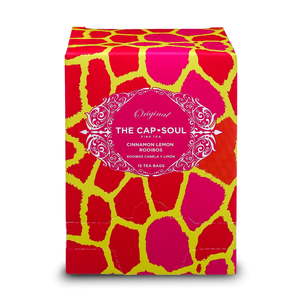 Ceai infuzie THE CAP SOUL Rooibos Cinnamon Lemon, 15 buc, 23g