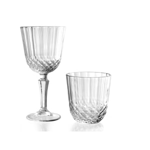 Set pahare vin, whisky PASABAHCE Diony, 12 piese, 310 ml, sticla