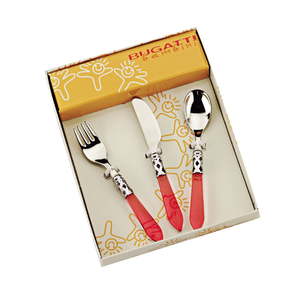 Set tacamuri pentru copii Aladdin, Casa Bugatti - 07-S42233M, rosu