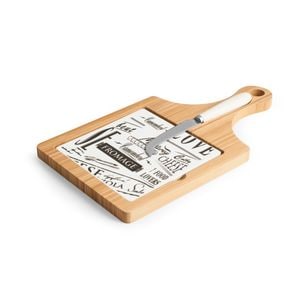 Tocator servire branzeturi,3 piese, 19X34 cm 