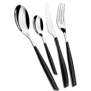 Set 24 tacamuri, Casa Bugatti - Glamour,  GLBK-021S50, negru