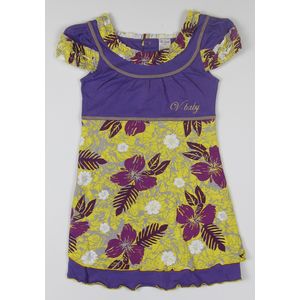Rochie maneca scurta, S29050, Primii Pasi, mov, 4 ani