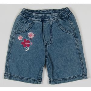 Pantaloni scurti jeans fete, S21082, Primii Pasi, 12-18L, bleu