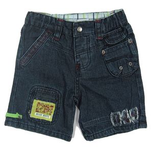 Pantaloni scurti jeans bebe baiat, Primii Pasi, MS07 ,12-18uni