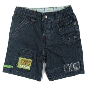 Pantaloni scurti jeans bebe baiat, Primii Pasi, MS07, 6-9luni