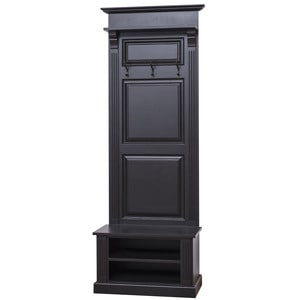 Cuier cu spatiu deschis, culoare negru P003, vopsit