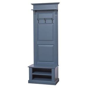Cuier cu 2  spatii deschise, culoare albastru inchis P051, vopsit