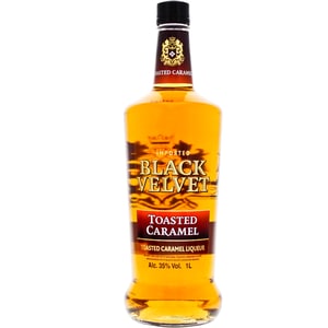 Whisky Black Velvet Toasted Caramel, 1L