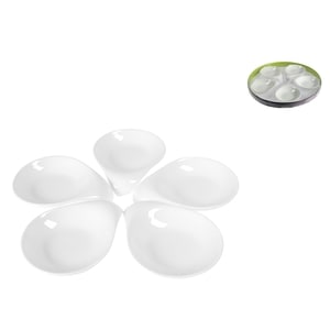 Set 5 boluri portelan pentru aperitive