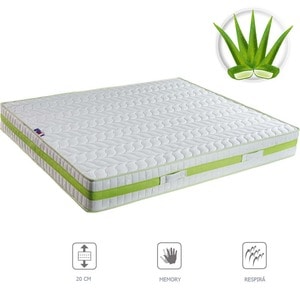 Saltea memory cu Aloe Vera 120200 cm Supreme Luxe