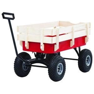 Carucior metalic de gradina, capacitate de incarcare 150 kg