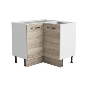 Dulap bucatarie Alfa, PAL, 90 x 46 x 81 cm, sonoma