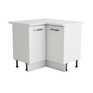 Dulap bucatarie Alfa, PAL, 100 x 60 x 83 cm, alb