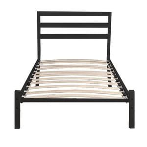 Cadru pat Bella, metal, 160 x 200 cm, negru