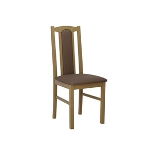 Scaun din lemn masiv de fag tapitat cu stofa S-37 Boss7 19X, Stirling