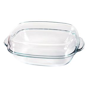 Vas termorezistent cu capac 40x26x17cm, 8.6L, oval, AMBITION Excellent