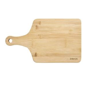 Tocator bambus cu maner 38x22cm, AMBITION Paloma