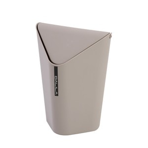 Cos de gunoi FERIDRAS Dalila, bej, 6.5l, pentru colt, capac basculant
