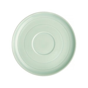Farfurioara suport ceasca 15cm, menta, portelan, AMBITION Piano