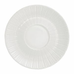 Farfurioara suport ceasca 14cm, portelan, AMBITION Perla