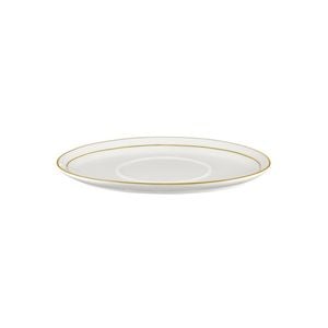 Farfurioara pentru sosiera 20.5cm, portelan, AMBITION Aura Gold