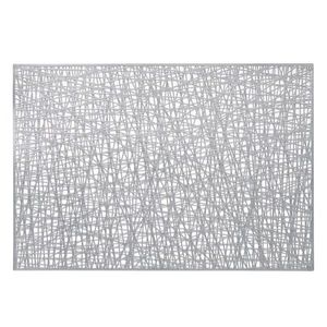 Suport farfurie AMBITION Glamour 1, 30 x 45 cm, argintiu