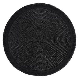 Suport farfurie 38cm, negru, AMBITION Hawai