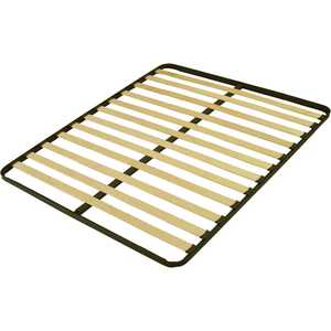 Somiera pat Milano 180x200 cm, 13 lamele lemn, cadru metal, fara picioare
