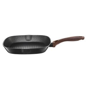 Tigaie grill AMBITION Darkwood, 26x26cm, invelis Qualum Basic Stone Edition