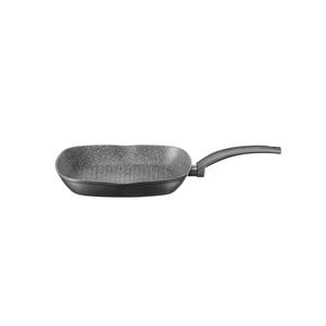 Tigaie grill 28x28cm, invelis Qualum Basic Stone Edition, AMBITION Loft