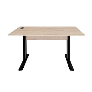 Birou Ioana, PAL, 134 x 68 x 75 cm, sonoma-negru