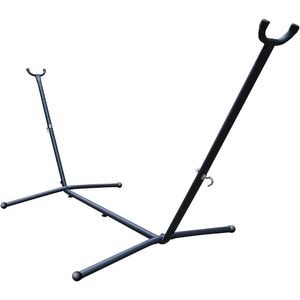 Suport metalic pentru hamac, sarcina 120 kg, cu geanta transport, negru