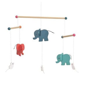 Elefanti, Decoratie mobil lemn, Egmont