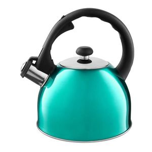 Ceainic aragaz cu fluier 1.5L (2L) turcoaz, DOMOTTI Bennet