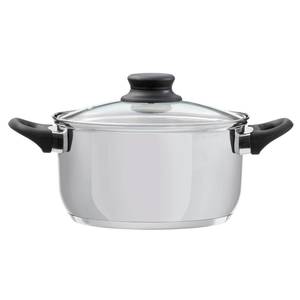 Oala inox cu capac din sticla DOMOTTI Lima, 7.6l, 26cm