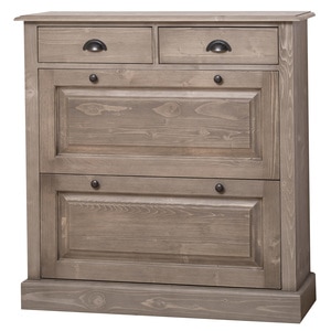 Pantofar SZEL MOB, lemn masiv, 103 x 35 x 105 cm, maro