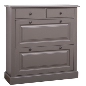 Pantofar SZEL MOB, lemn masiv, 103 x 35 x 105 cm, maro