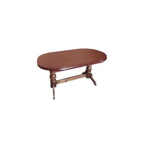 Masuta cafea Ana 2, lemn, 160 x 70 x 62 cm, maro